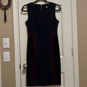 Tommy Hilfiger Navy Midi Dress - Size 4